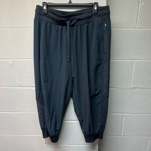 Livi Gray Capris Jogger Pants - Picture 1 of 5